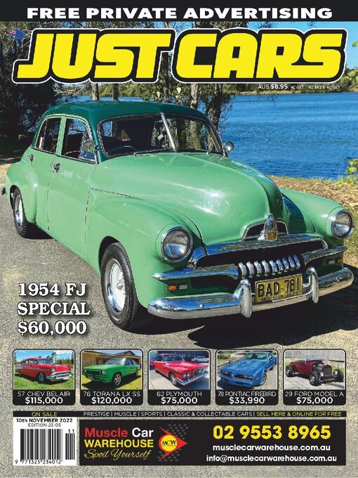 Title details for Just Cars by JUST AUTO Classifieds Pty Ltd - Available